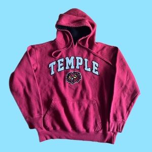 TEMPLE U Red Hoodie